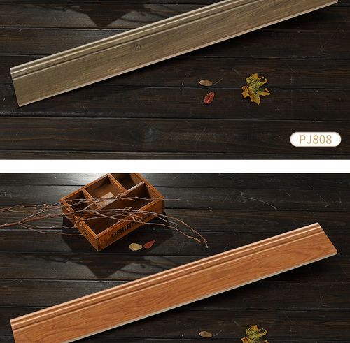 木纹砖地脚线 客厅卧室仿实木踢脚线100*800瓷砖地角线选购指南